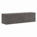 TV Hängeschrank Grau Spanplatte Melaminharzbeschichtung Rechteckig 120 x 30 x 30 cm
